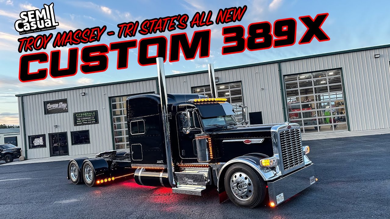 Video Thumbnail: Peterbilt 389X - Custom Built for Troy Massey